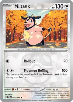 Miltank Master Ball Holo 81